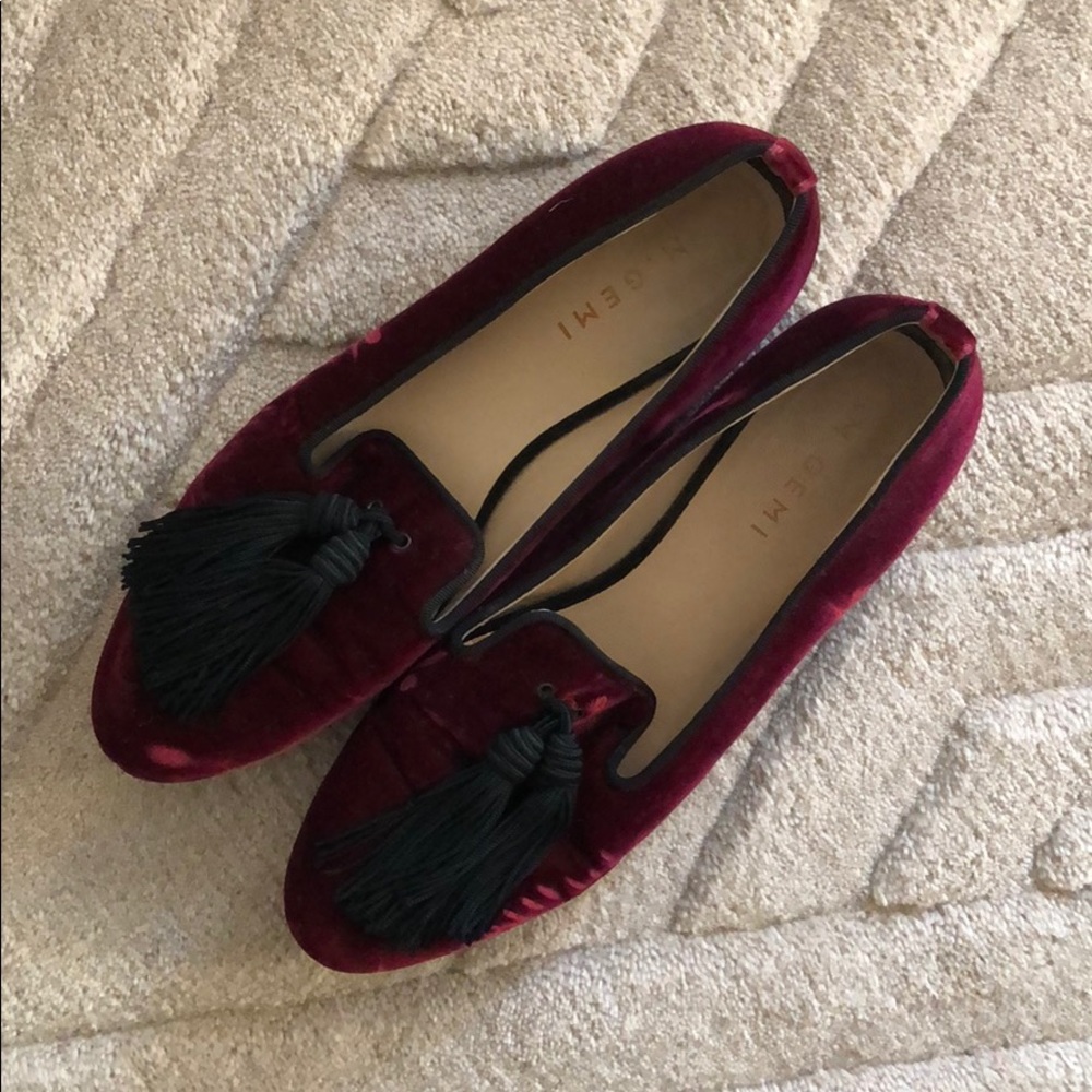 M. Gemi velvet smoking slippers